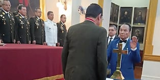 Pablo Villanueva “Melcochita” juró como nuevo miembro de la Benemérita Sociedad Fundadores de la Independencia.