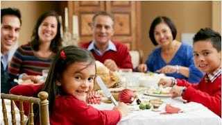 Navidad: ¿Cómo tener una cena saludable para toda la familia?