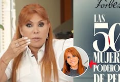 Magaly tras saber que no está en el ranking de mujeres más poderosas de Perú: “¡Cumplo todos los requisitos!”