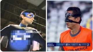 Gianluca Lapadula: los hilarantes memes por jugar contra Brasil con una máscara en el rostro | FOTOS