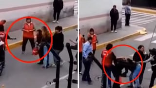 Dos mujeres se agarran a golpes por supuestamente un hombre en Arequipa | VIDEO