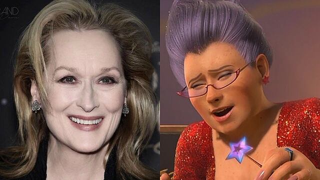 Oscar 2018: Meryl Streep es comparada con hada de Shrek [FOTOS]