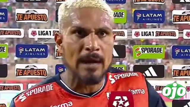 Paolo Guerrero ‘explotó' contra arbitro y jugadores de Cusco FC tras empate con UCV: “Este equipo salió a pegar”