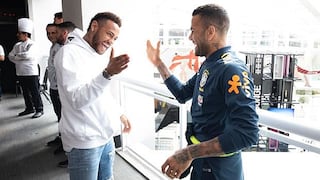 Neymar visitó a selección de Brasil y agradeció apoyo tras escándalo sexual │ FOTOS