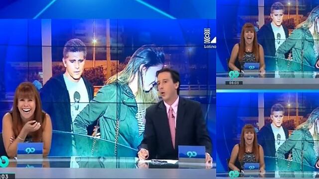 Magaly Medina lanzó comentario sobre Alondra, Christian Meier y... ¡Paolo Guerrero! (VIDEO)