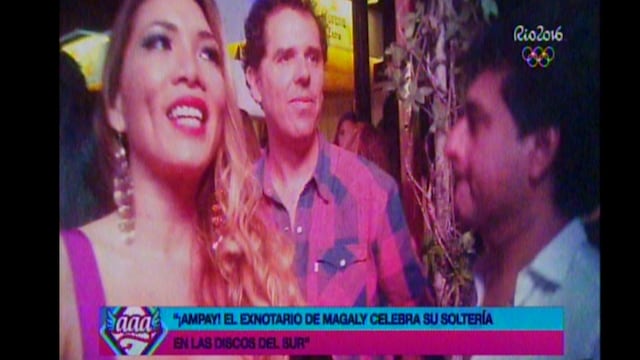 Magaly Medina: Alfredo Zambrano disfruta su soltería con 'amiguita' [VIDEO] 