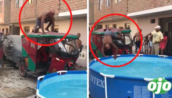 Ojo - Blooper en intento de clavado Callao