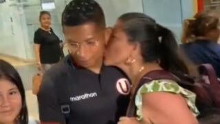 ¡Sorprendido! Mujer le roba un besito a Edison ‘Oreja’ Flores en el aeropuerto | VIDEO