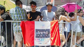 Coldplay: Fanáticos aguardan por concierto pese al sol [VIDEO]  