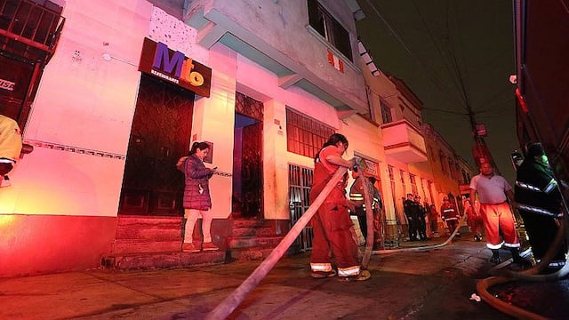 Cercado de Lima: Hombre de 70 años muere tras incendio en su casa