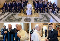 Papa Léon recibió a los campeones del fútbol italiano