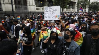 Así se desarrolla la marcha del Orgullo LGTBIQ+ en el Cercado de Lima | FOTOS 