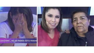 Lady Guillén llora tras conversar y conectarse con su ‘mamá’ fallecida (VÍDEO)