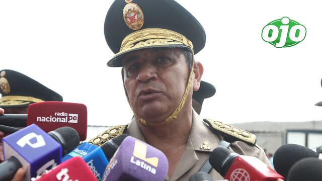 Nuevo comandante general de la PNP anuncia que se realizarán hasta 240 cambios en la Policía