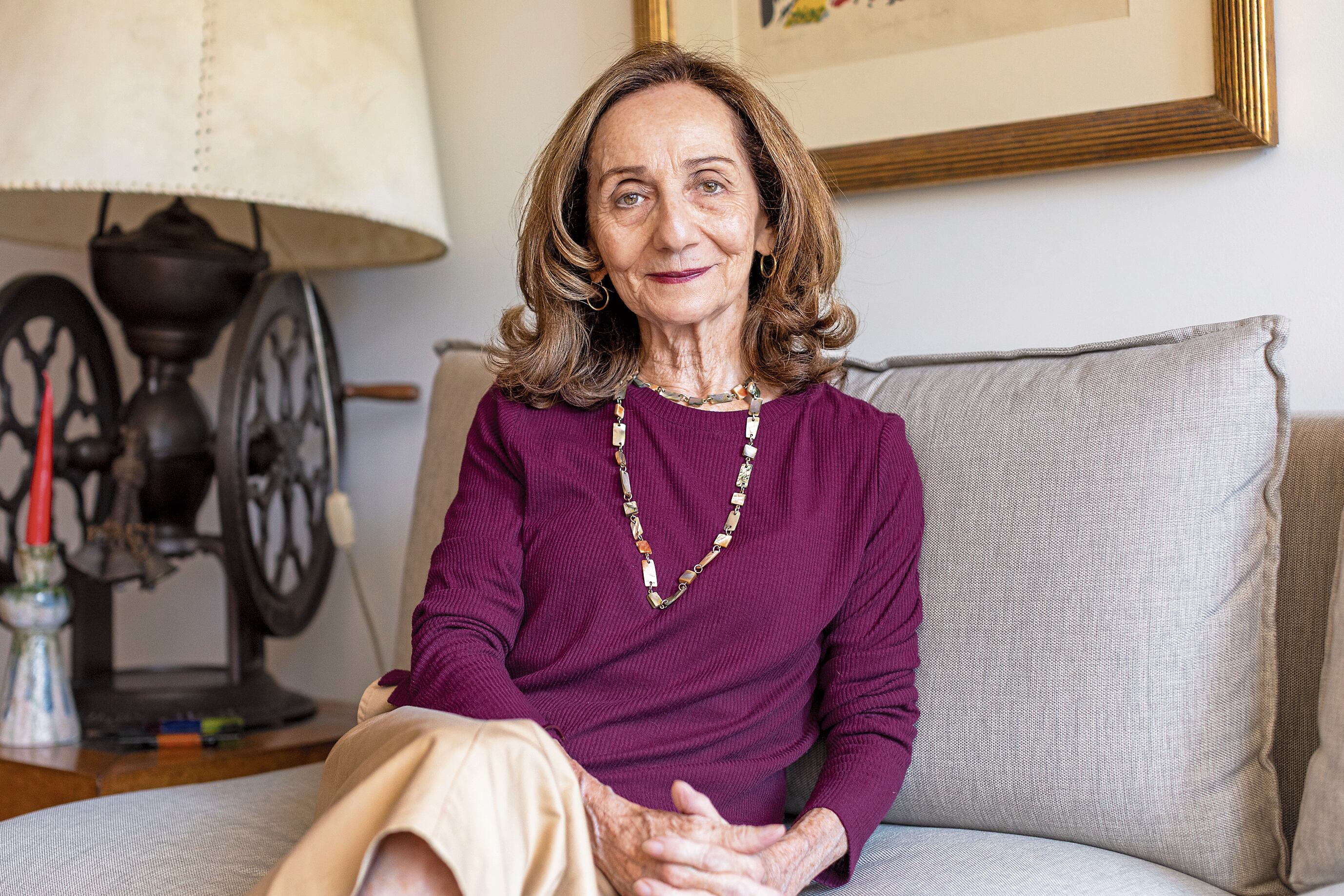 Ana Cecilia tiene más de 50 años de trayectoria artística en cine, teatro y televisión. FOTO: MARIO ZAPATA N. / @PHOTO.GEC