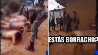 Militares obligan a comer tierra y a desnudarse a los que incumplen cuarentena | VIDEO