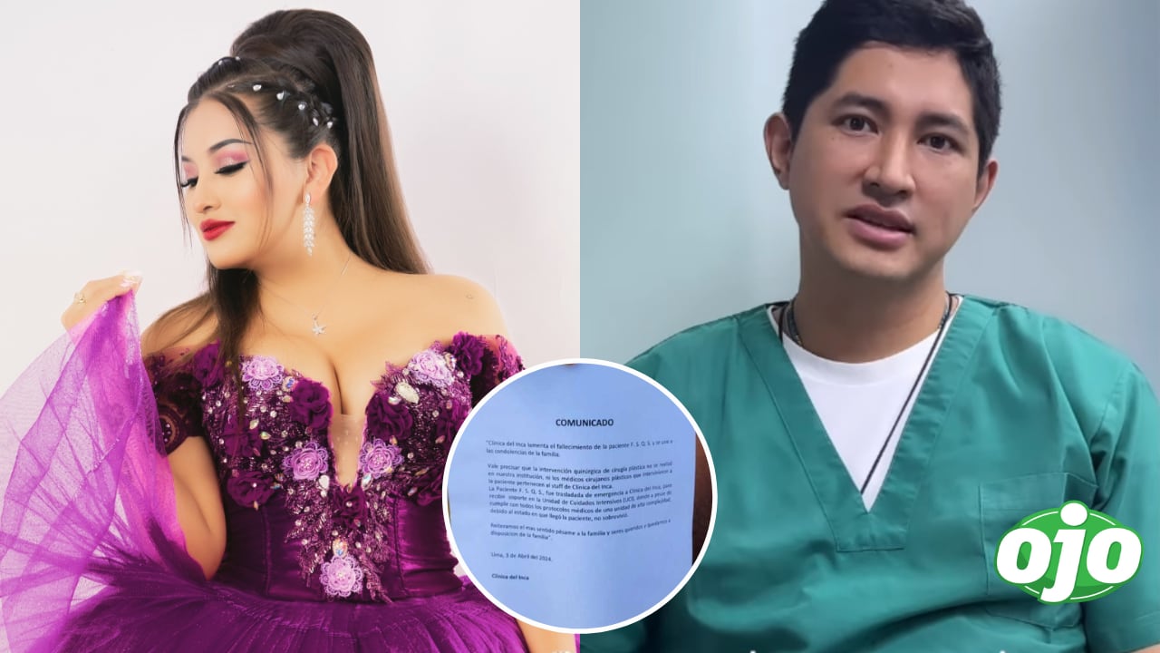 Clínica del Inca se pronuncia por la muerte de la ‘Muñequita Milly’ tras cirugía estética con el Dr. Fong