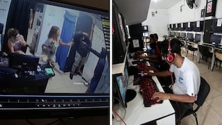 Dos heridos tras asalto en cabina de internet en Villa El Salvador (VIDEO)