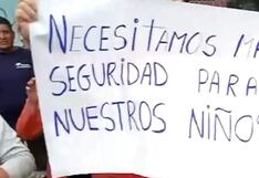 Gremios de construcción civil se enfrentaron a balazos frente a colegio en Carabayllo (VIDEO)