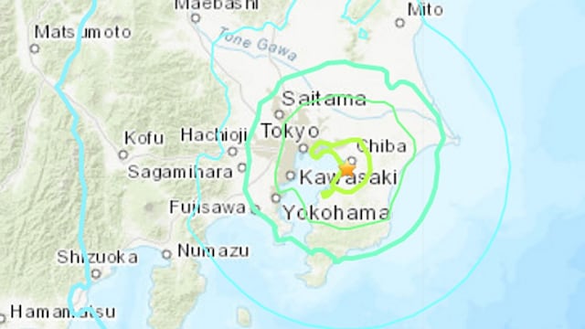 Japón: terremoto de magnitud 6,1 sacude Tokio y alrededores