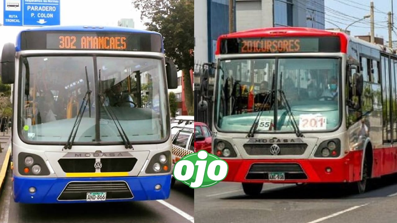 Los usuarios de los corredores Rojo y Azul podrán conectar sus viajes pagando una tarifa de S/ 3.50 al usar ambos servicios.