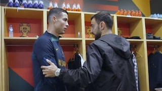 João Mário calmó las aguas por el ‘frío’ saludo entre Cristiano Ronaldo y Bruno Fernandes: “Fue una broma” 