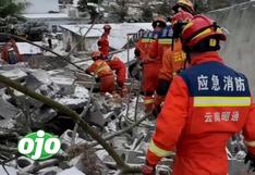 China: Al menos ocho fallecidos y decenas de desaparecidos tras deslizamiento de tierra