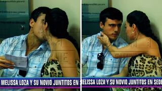 Melissa Loza y su novio Juan Diego Álvarez se muestran "acaramelados" en la Fiscalía