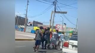 Barranca: limpiaparabrisas agredió a taxista con una piedra por rechazar sus servicios 