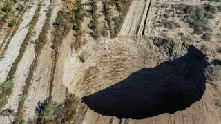 ¿Quién es el culpable?: Socavón misterioso enfrenta al gobierno con empresa minera