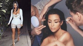 Kim Kardashian protagoniza editorial al mejor estilo de los 90's [FOTOS]