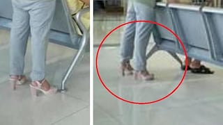 Hombre usa los zapatos de taco de su novia y ¡la razón enamora al mundo! (FOTOS)