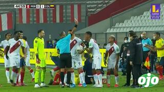 Perú vs. Colombia: Miguel Trauco es expulsado por doble tarjeta amarilla 
