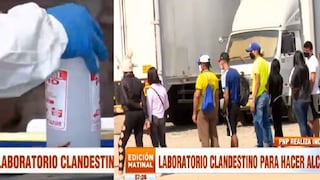 Banda de venezolanos adulteraba alcohol que no protegía nada del coronavirus | VIDEO