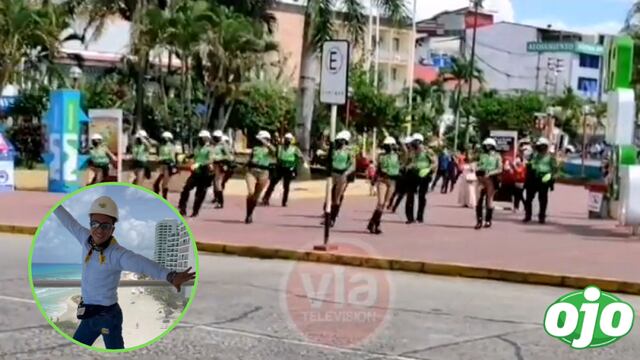 Policías en Tarapoto ensayan coreografía al estilo del “ingeniero bailarín” | VIDEO