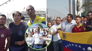 Venezolanos en Perú celebran con himno y música "Operación Libertad" (VIDEOS)