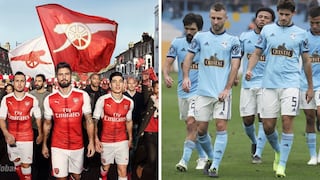 Arsenal de Inglaterra envió cálido saludo al equipo de Sporting Cristal por aniversario