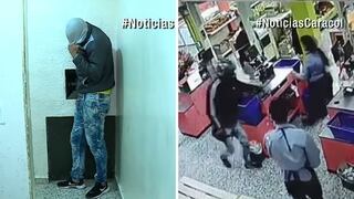 La inusual captura de un ladrón que asaltaba supermercados (VIDEO)