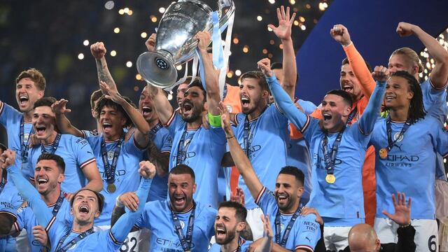 Manchester City se coronó campeón de la UEFA Champions League tras vencer 1-0 al Inter de Milán