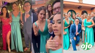 Ethel Pozo y Tula Rodríguez se vieron las caras en boda de Valeria Piazza: así se lucieron en Instagram