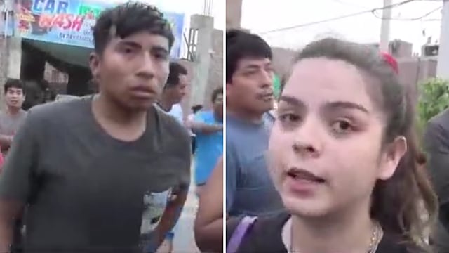 Ate: sujeto intenta robar celular a joven venezolana pero vecinos lo capturan (VIDEO)