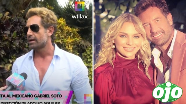 Gabriel Soto niega haber terminado su relación con Irina Baeva, pero descarta boda: “No pasa nada” 