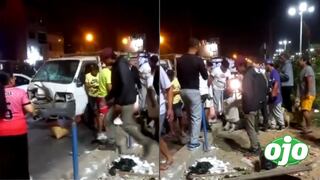 Villa El Salvador: conductor ebrio causó la muerte de una mujer al atropellarla (VIDEO)