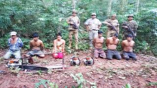Peruanos son detenidos por talar ilegalmente bosques de Bolivia