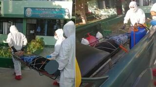 Policía traslada detenido a Hospital Regional de Ica por coronavirus, pero le diagnostican dengue