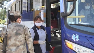 Arequipa: Cobradores de buses deberán pasar prueba de coronavirus para trabajar 