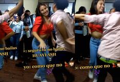 Joven peruana saca los ‘pasos prohibidos’ tras ser retada a bailar huaylas