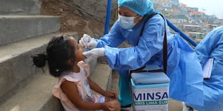 Perú entra en emergencia sanitaria por brote de sarampión y bajas coberturas de vacunación. (Foto: Andina)