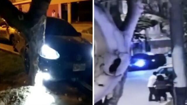 Conductor en aparente estado de ebriedad atropella a una mujer en Surco | VIDEO
