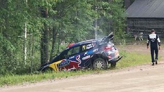WRC: Ogier se estrella en Finlandia y campeonato queda al rojo vivo (VIDEO)